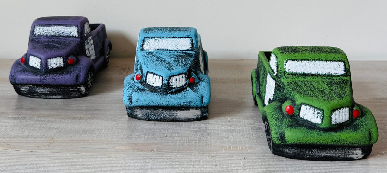 Ceramic Bloom Car Planter