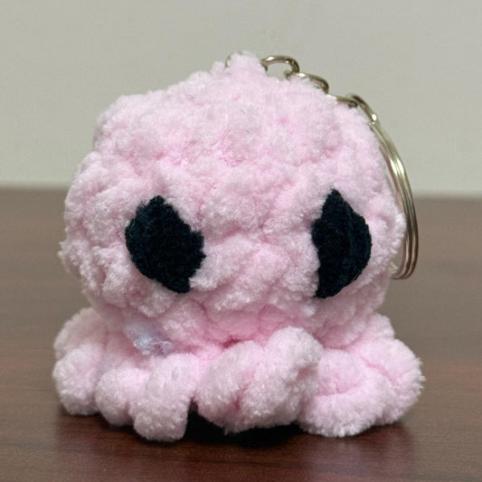 Crochet Baby Octopus Keychain