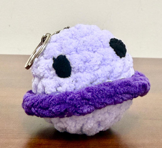 Crochet Planet Keychain
