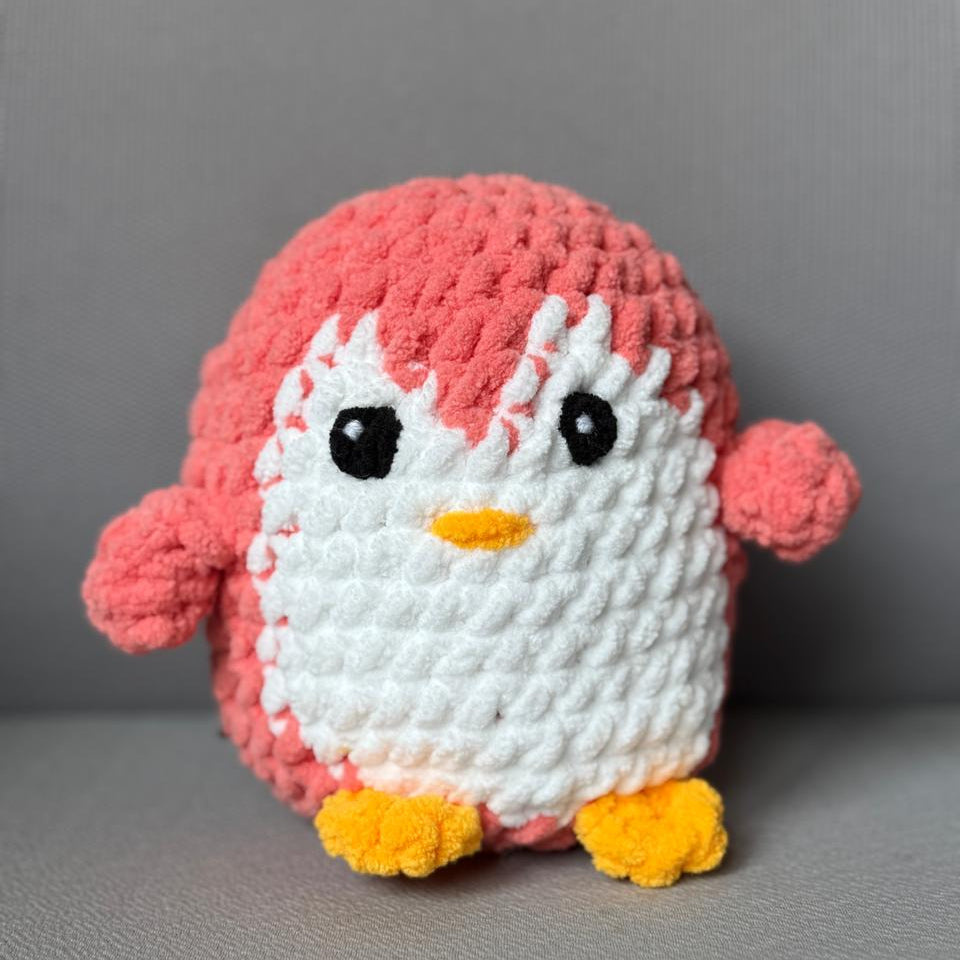 Handcrafted Crochet Penguin Plushie
